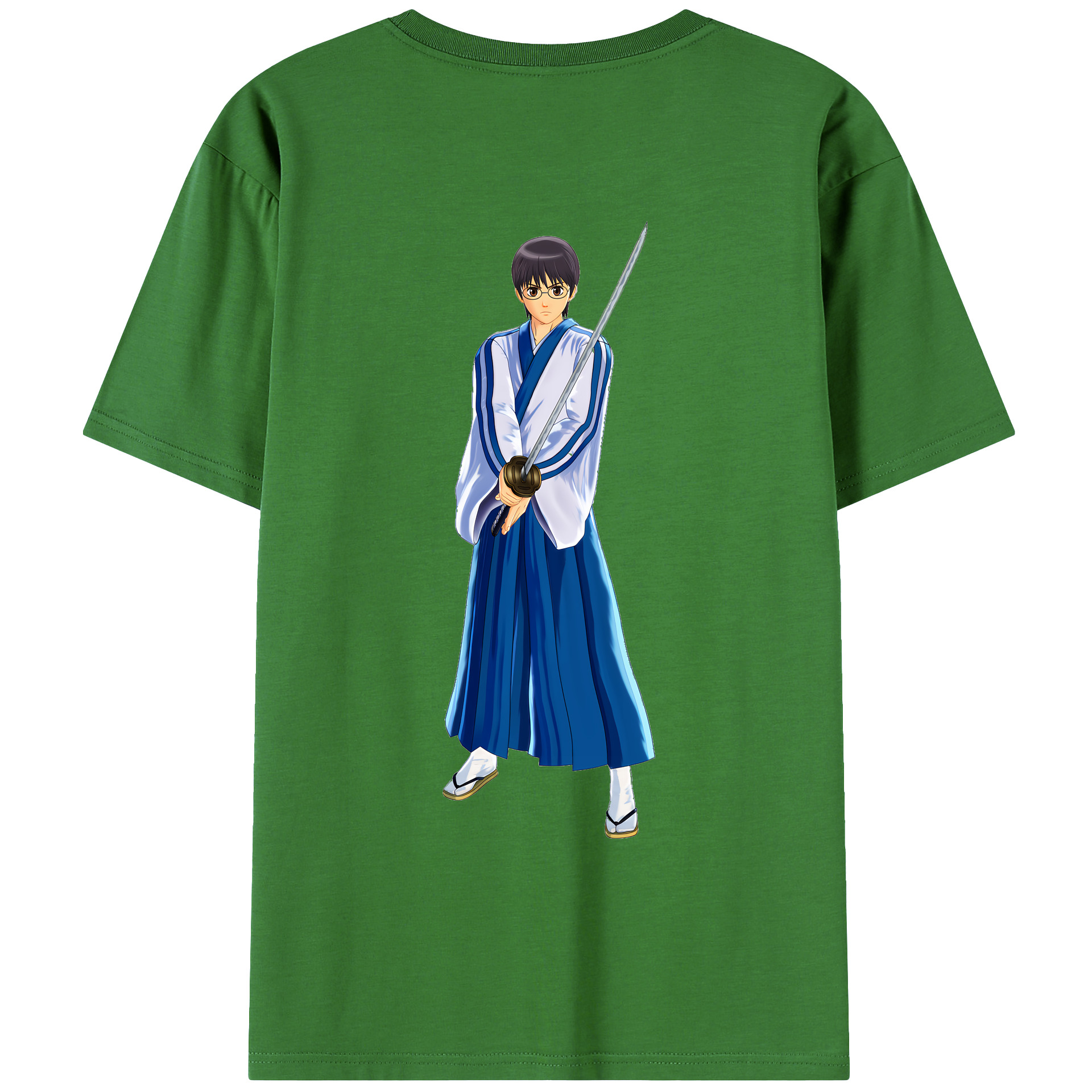 （画像用） ぎんたま 坂田銀時（さかたぎんとき） 神楽 志村新八（しむら しんぱち） GINTAMA Sakata Gintoki Kagura Shimura Shinpachi レディース半袖Tシャツ(バックプリント)
